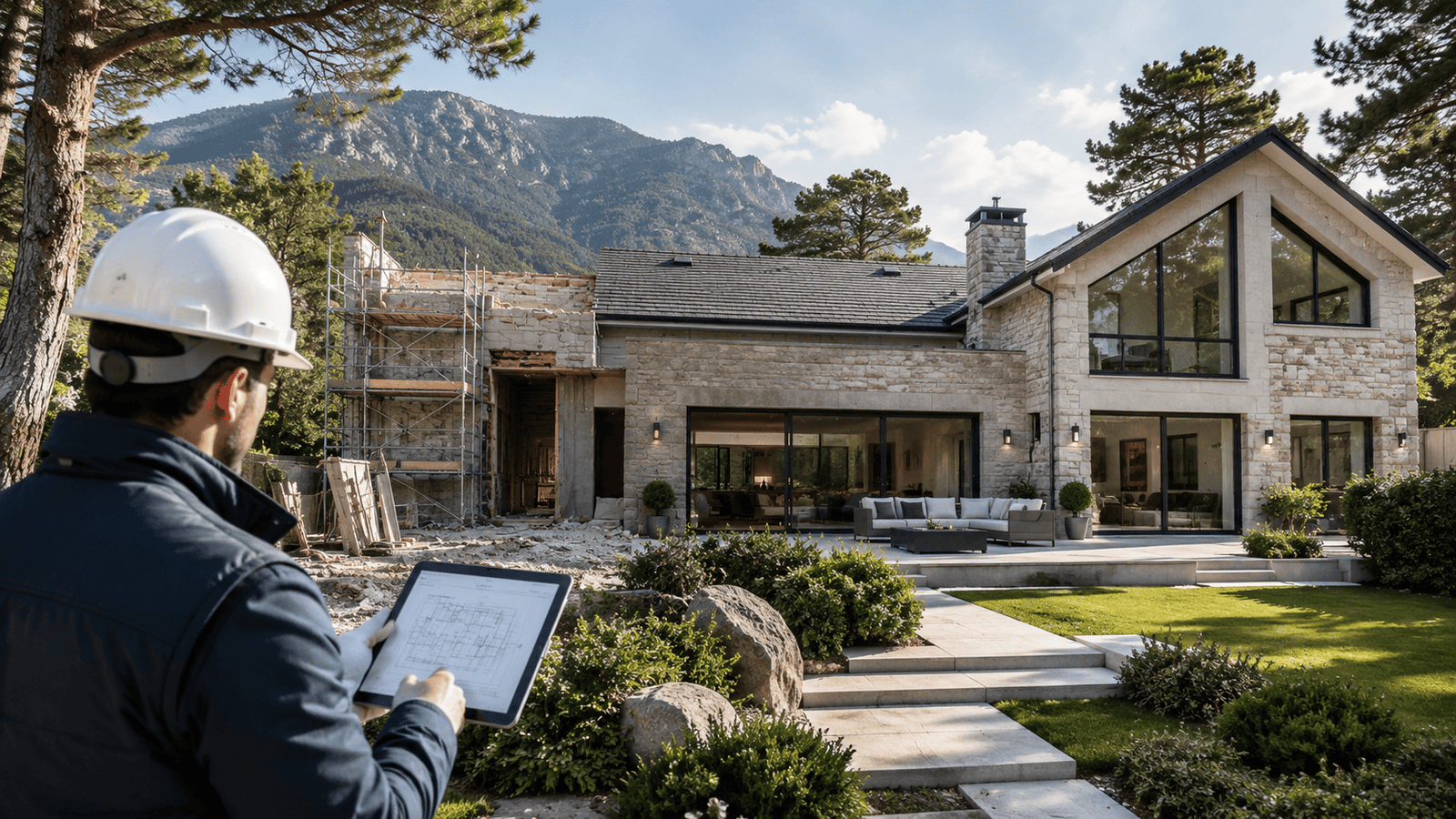 Reforma integral de chalet en la Sierra de Madrid
